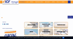 Desktop Screenshot of icfportugal.com